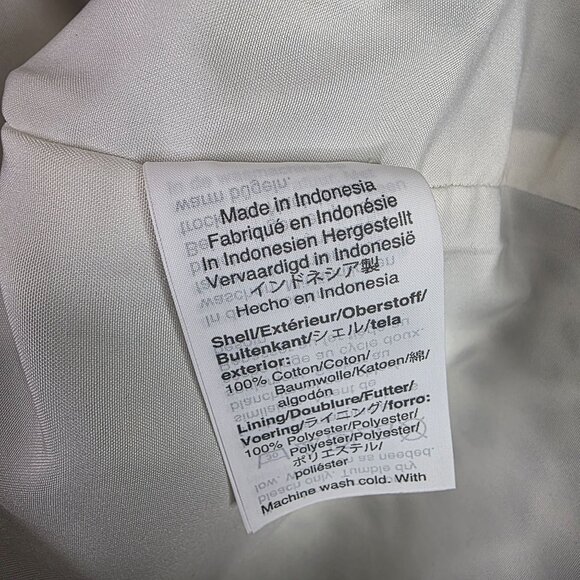 Womens J. Crew Sleeveless Black & White Polka Dot Sheath Dress 100% Cotton 0 - Picture 3 of 7